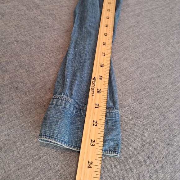 GUESS denim button up shirt - Picture 11 of 14